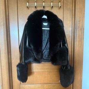 Lovers + Friends Arya Faux Fur Jacket